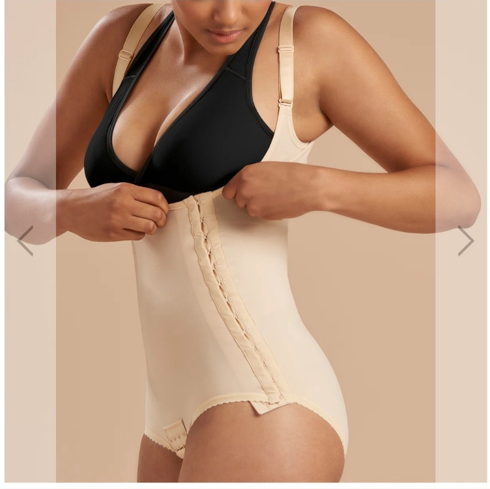 Marena Postpartum Surgery Recovery Bikini Style High Back Girdle Faja Bodysuit